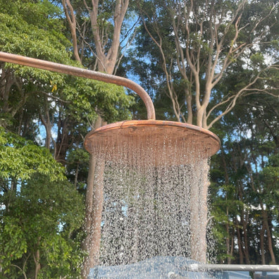 Unlacquered Copper Showerhead - Natural Copper Rain Shower HeadUnlacquered Copper Showerhead: Embrace Natural Elegance with a Copper Rain Shower Head