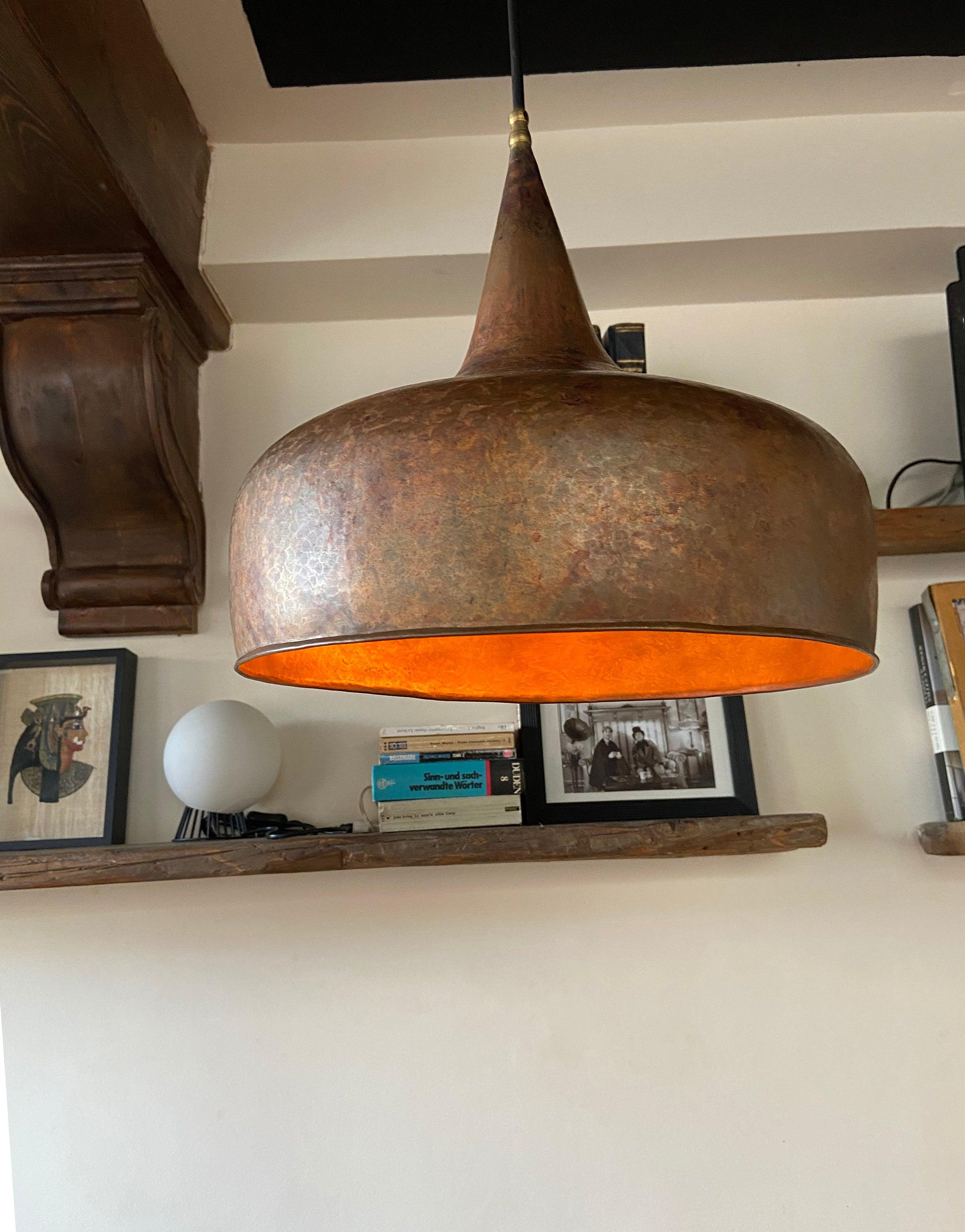 Illuminate Your Space with a Rustic Antique Copper Kitchen Island ...