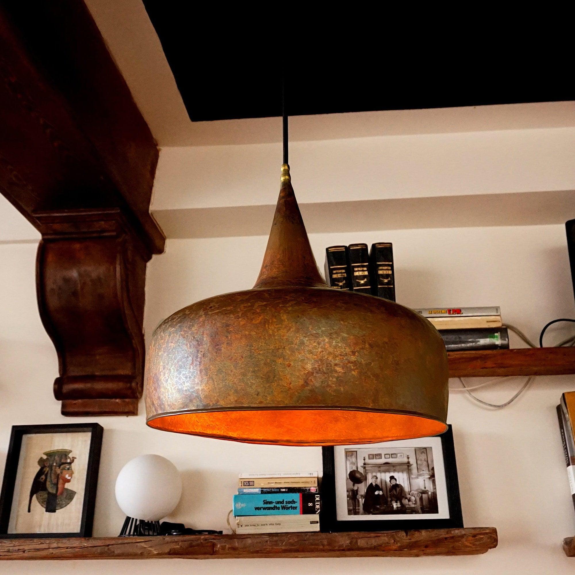 Illuminate Your Space with a Rustic Antique Copper Kitchen Island ...