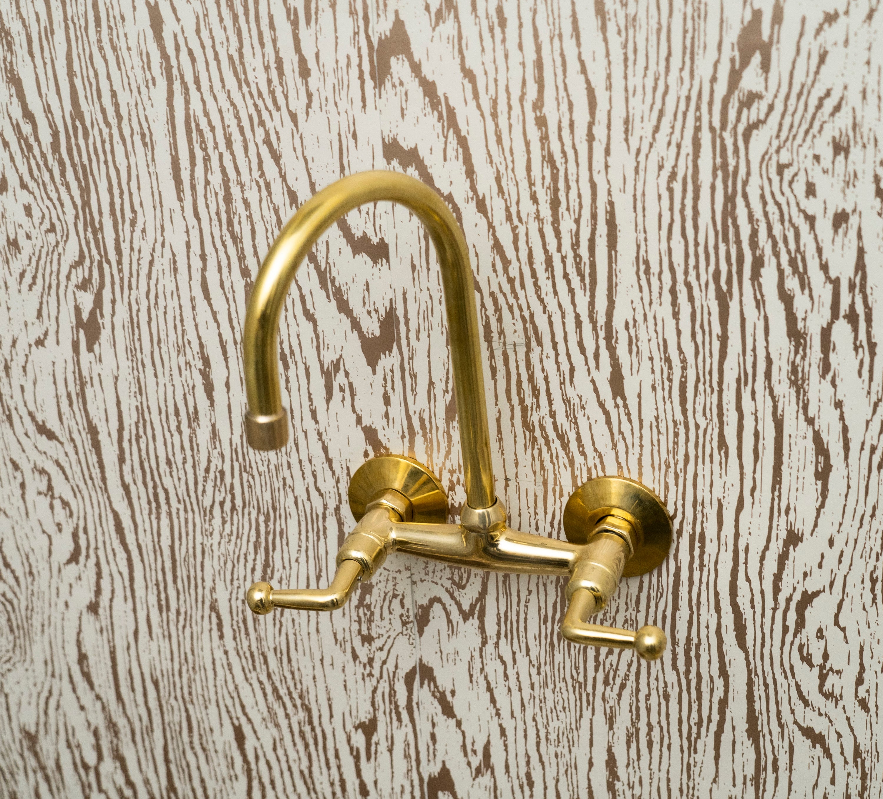 Aged Brass Island Faucet Zayian 