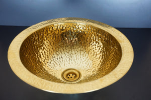 Vintage Solid Brass Lavatory Sink Zayian 