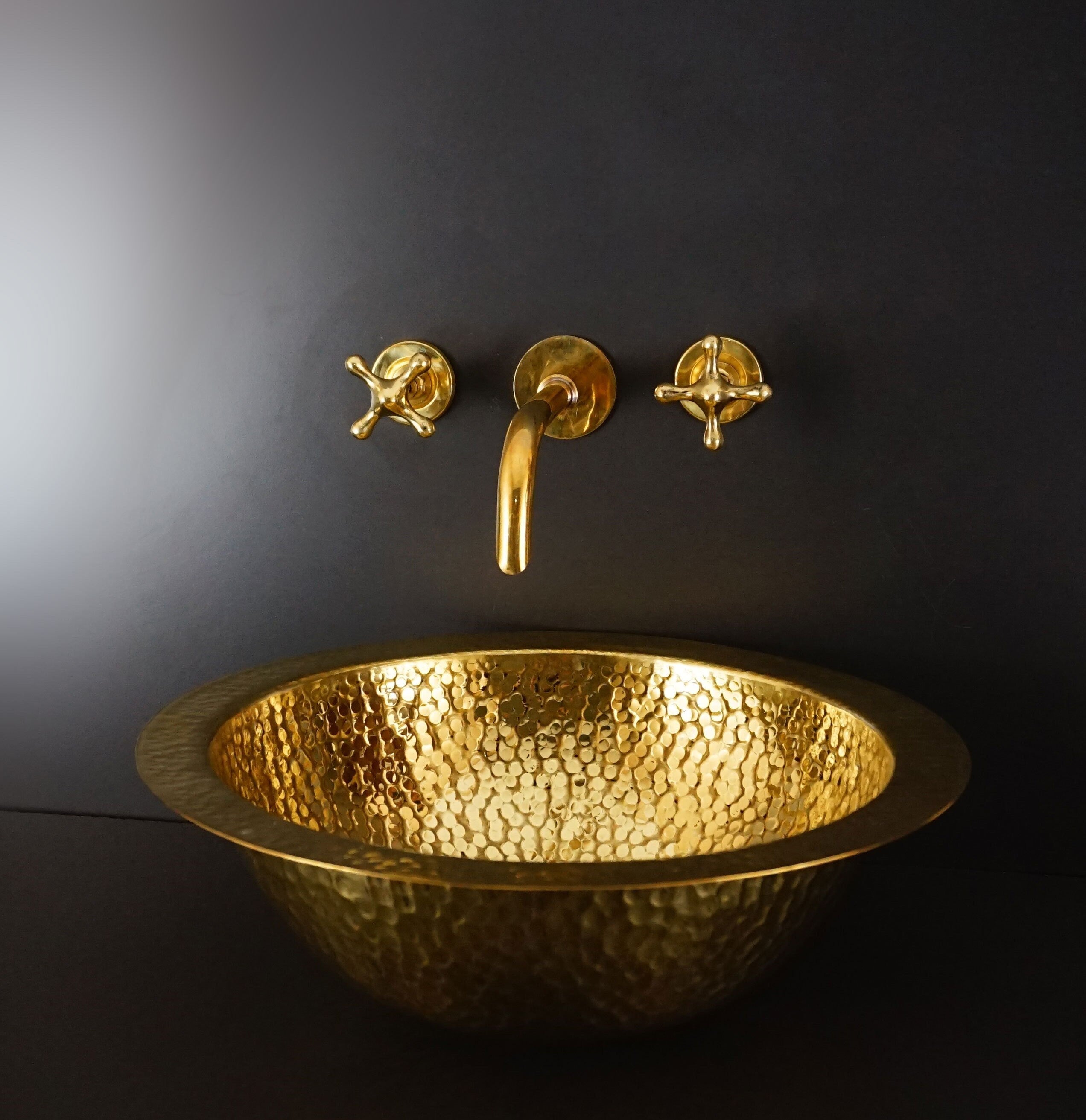 Handcrafted Brass Bar Sink Zayian 