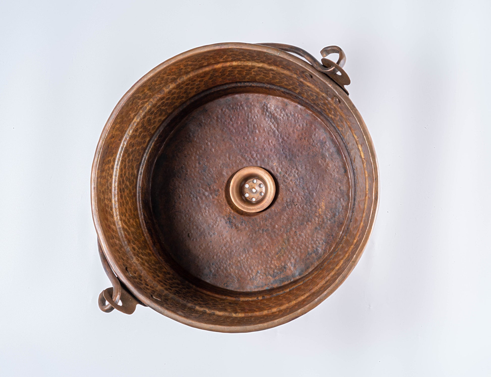 Rustic Copper Bathroom Vessel Sink Zayian 