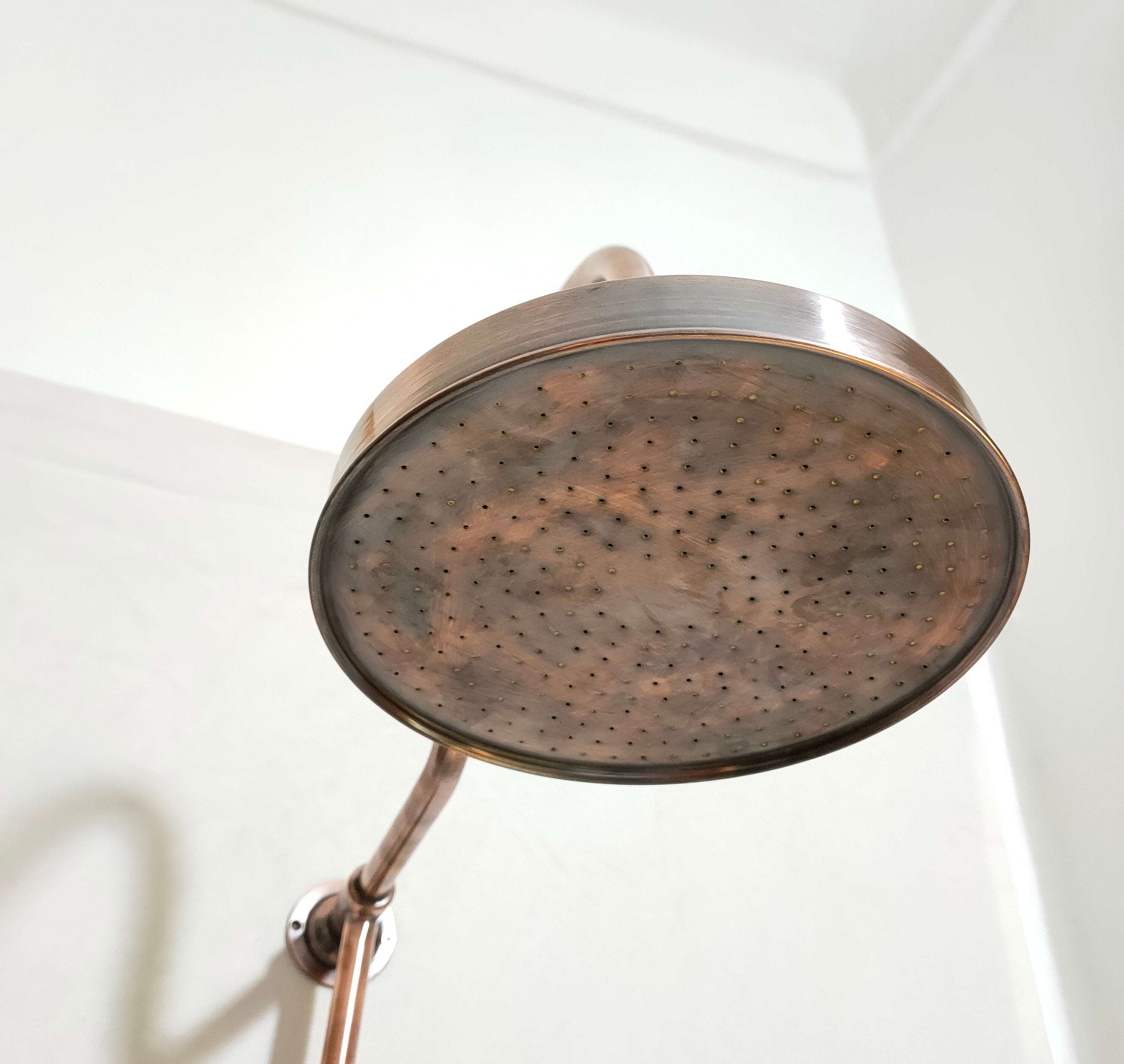 Copper Indoor and outdoor Shower System High Pressure with Round Shower Head Zayian