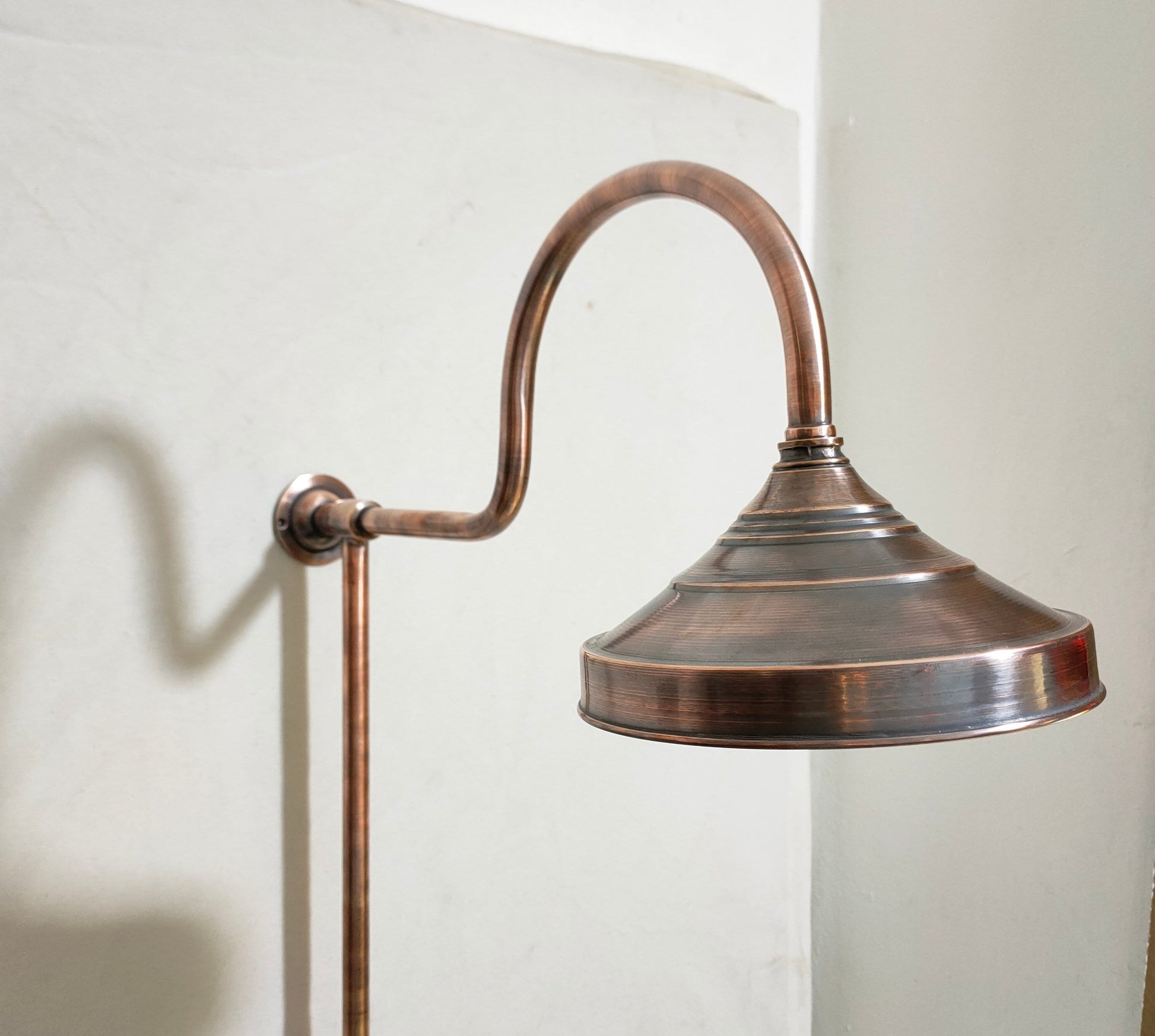 Copper Indoor and outdoor Shower System High Pressure with Round Shower Head Zayian