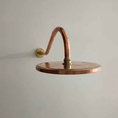 Copper Shower head ,Copper Rainfall Shower Head with Extension ArmCopper Shower head ,Copper Rainfall Shower Head with Extension Arm