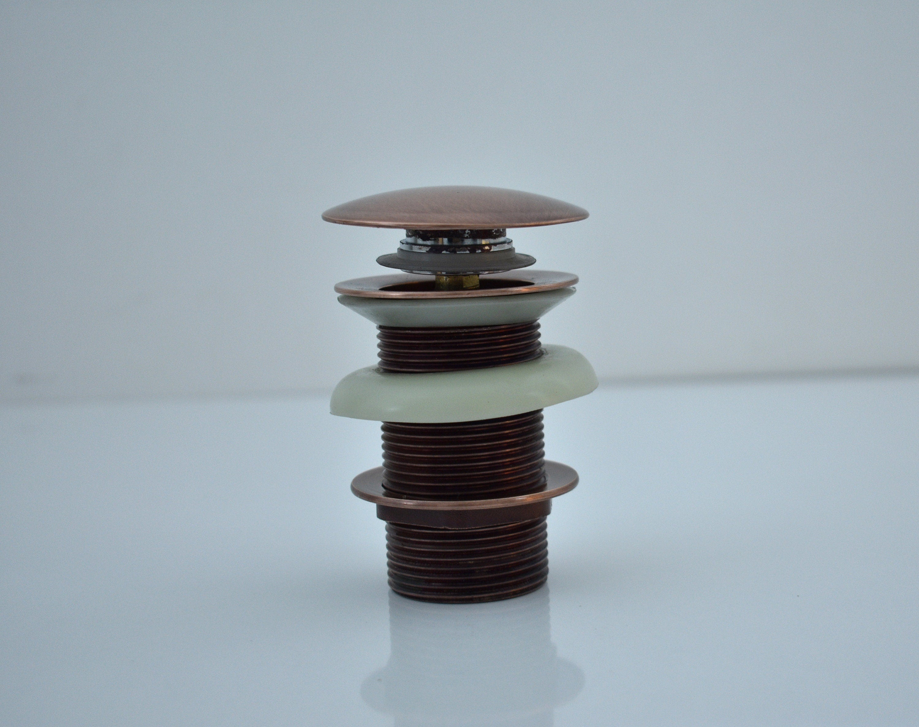 Copper sink drain , Solid Copper Drain, Pop Up Drain Zayian