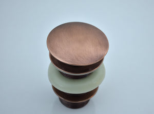 Copper sink drain , Solid Copper Drain, Pop Up Drain Zayian