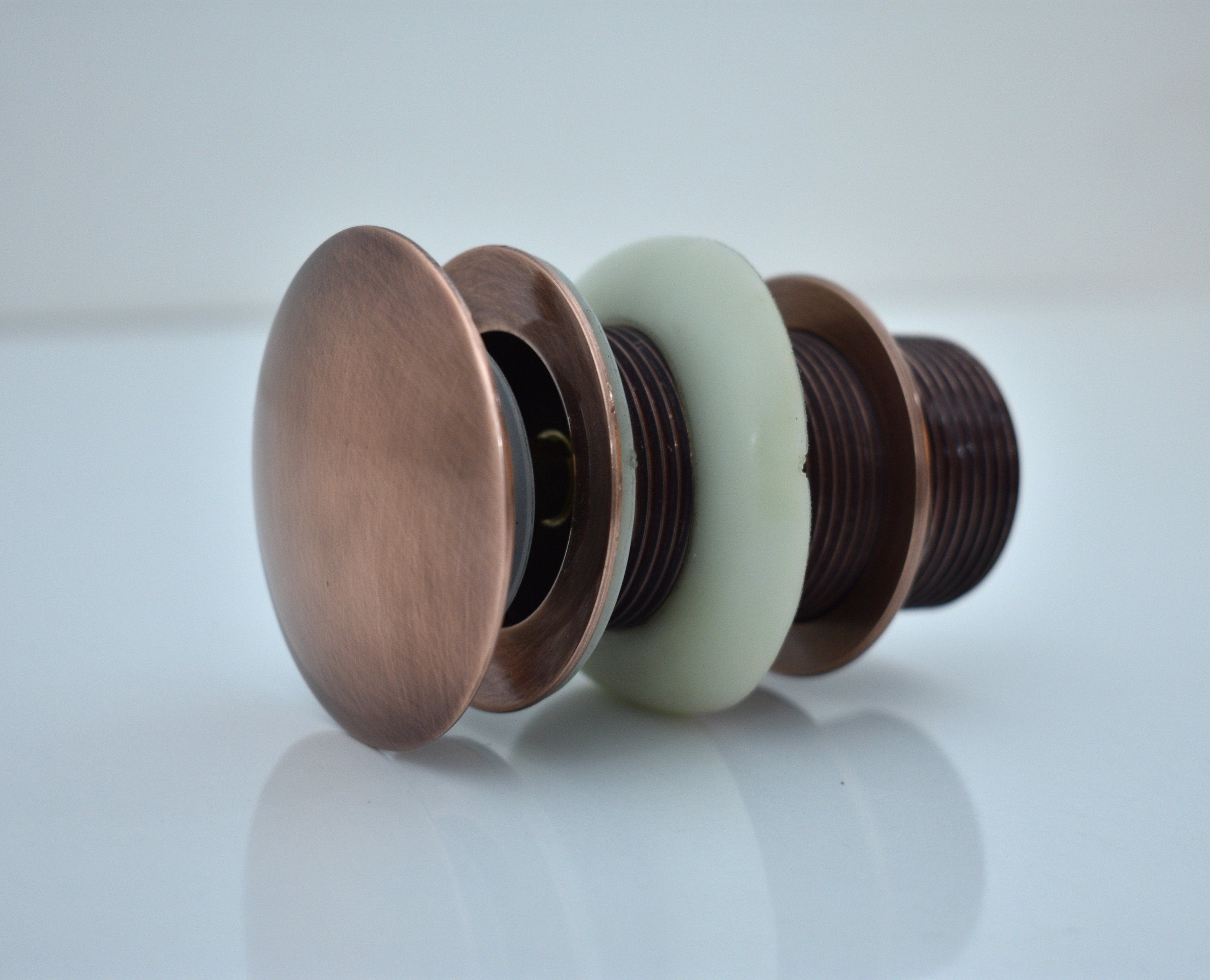 Copper sink drain , Solid Copper Drain, Pop Up Drain Zayian