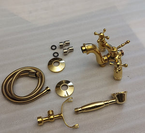 Unlacquered Brass Bathroom Fixture - Stylish and Functional Zayian 