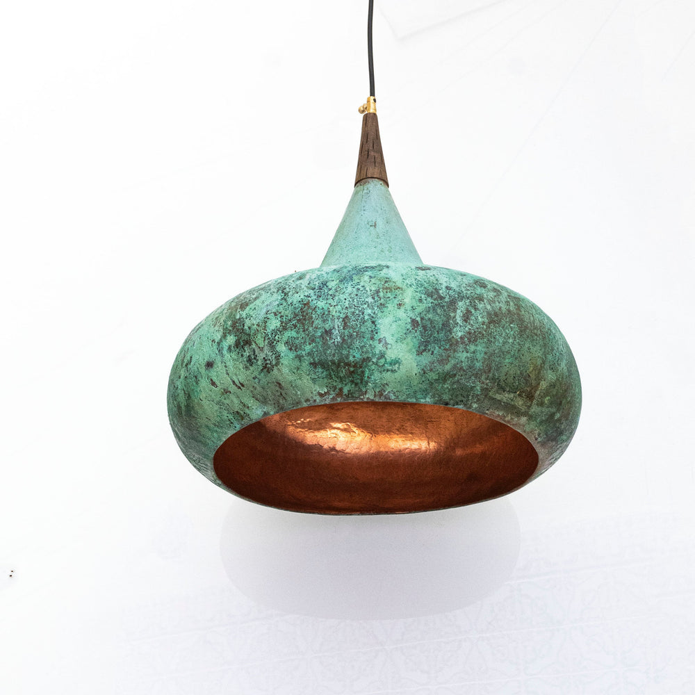 Vintage Copper Ceiling Light , Copper Pendant Lights For Kitchen Island - Zayian