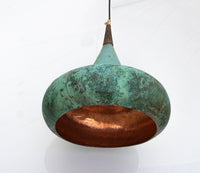 Vintage Copper Ceiling Light , Copper Pendant Lights For Kitchen Island - Zayian