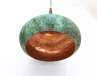 Vintage Copper Ceiling Light , Copper Pendant Lights For Kitchen Island - Zayian