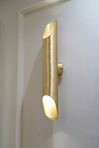 Luxurious Solid Brass Double Wall Light Fixture , Brass Sconce LightsLuxurious Solid Brass Double Wall Light Fixture , Brass Sconce Lights