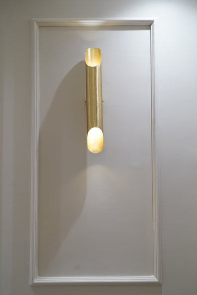 Luxurious Solid Brass Double Wall Light Fixture , Brass Sconce LightsLuxurious Solid Brass Double Wall Light Fixture , Brass Sconce Lights