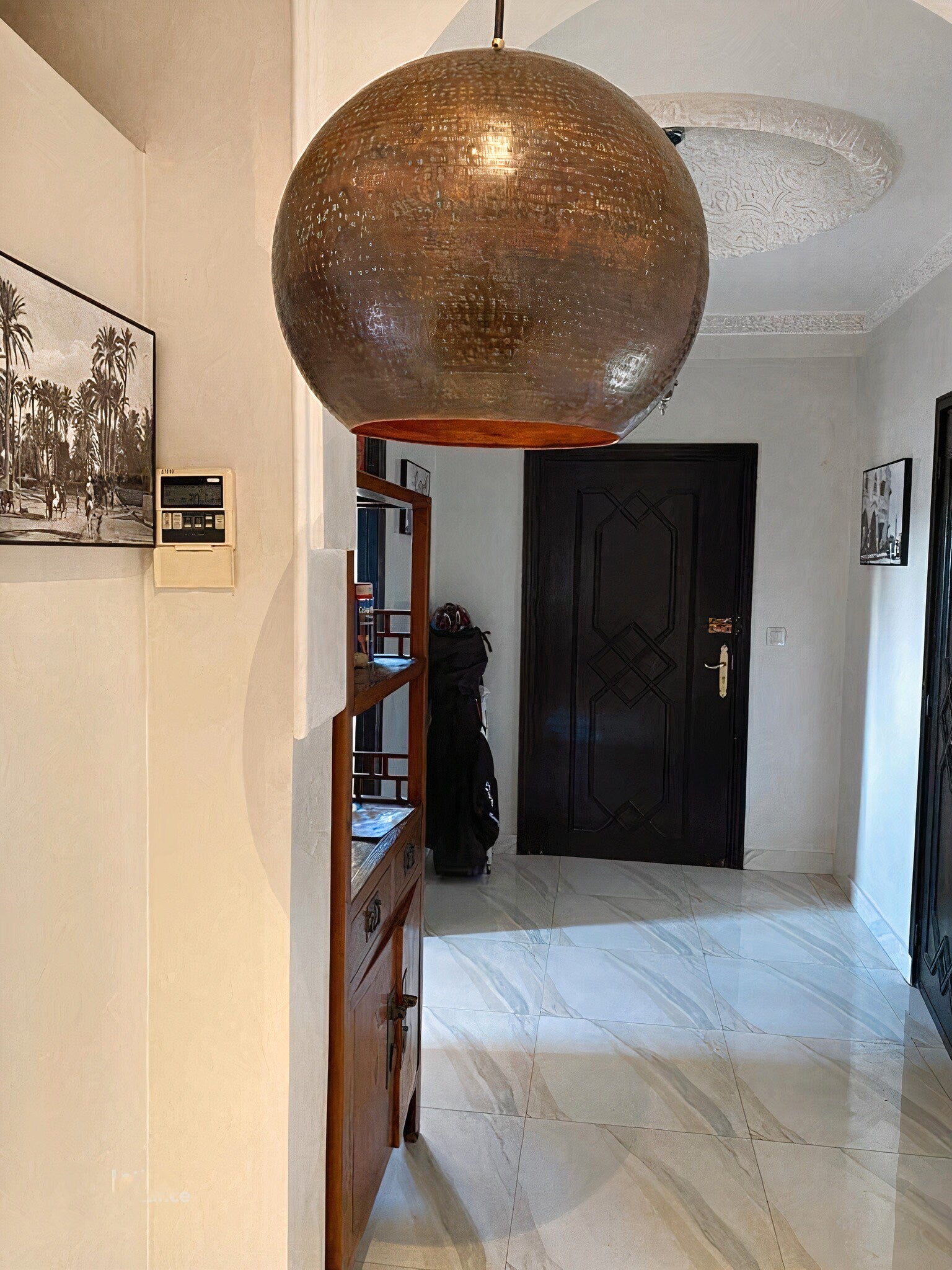 Artisanal Rustic Design Pendant Light Zayian 