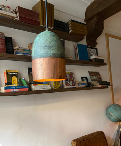 Oxidized Copper Farmhouse Light Fixture , Handmade Copper Ceiling Light ,Rustic Kitchen Island small Pendant lightOxidized Copper Farmhouse Light Fixture , Handmade Copper Ceiling Light ,Rustic Kitchen Island small Pendant light