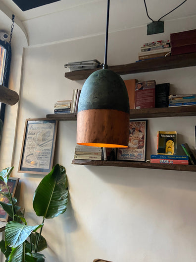 Oxidized Copper Farmhouse Light Fixture , Handmade Copper Ceiling Light ,Rustic Kitchen Island small Pendant lightOxidized Copper Farmhouse Light Fixture , Handmade Copper Ceiling Light ,Rustic Kitchen Island small Pendant light