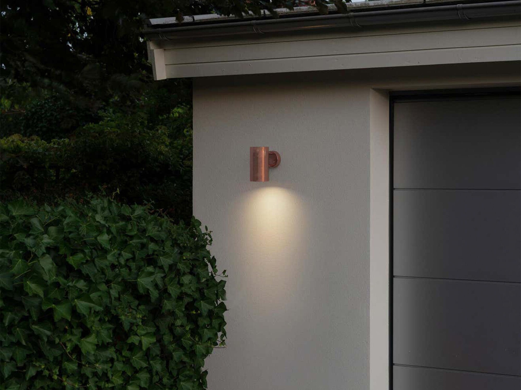 Artisanal Copper Sconces for Enchanting Garden Illumination