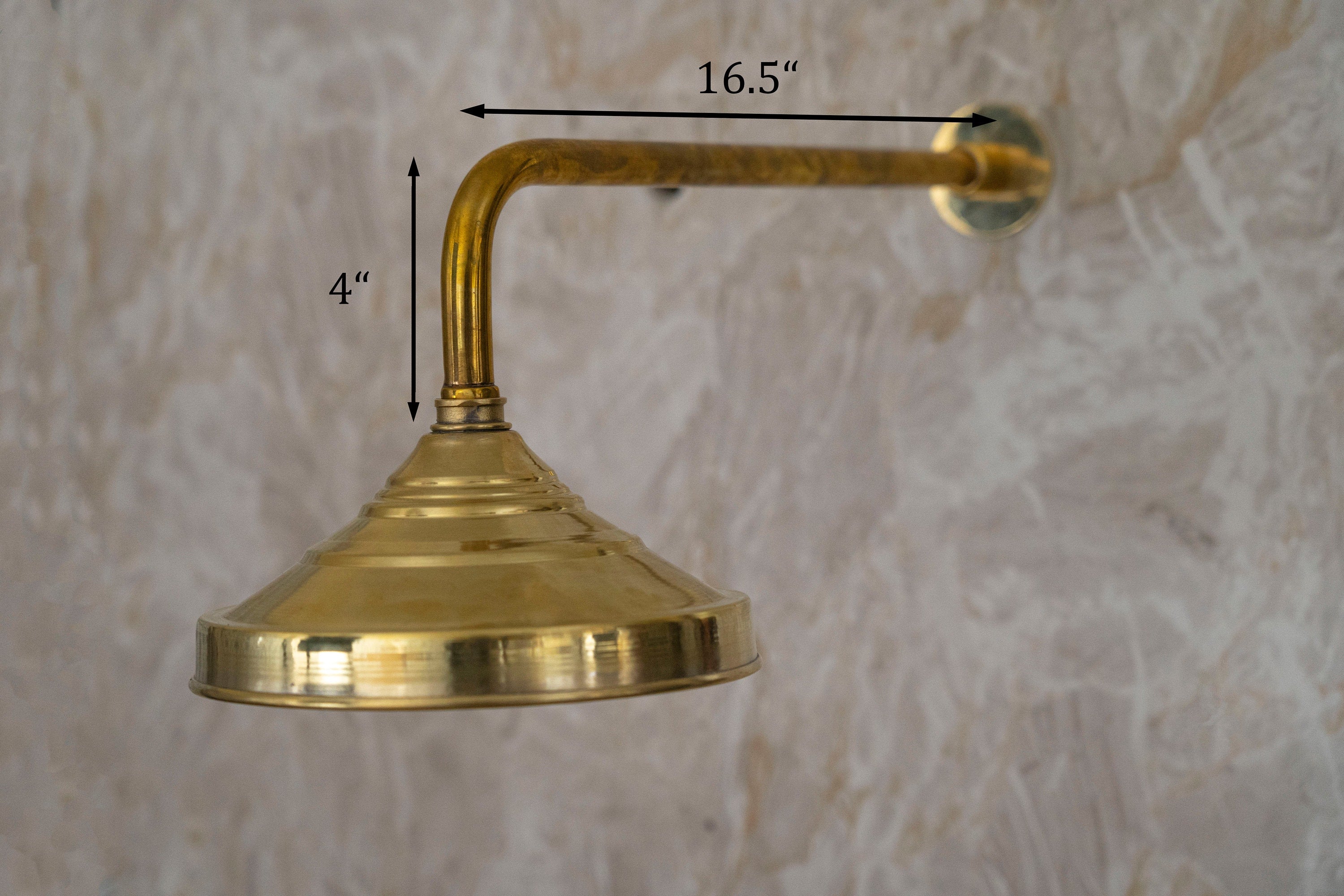Natural Brass shower head , Solid Brass shower head outdoor ,high pressure shower head ,rainfall shower head Zayian