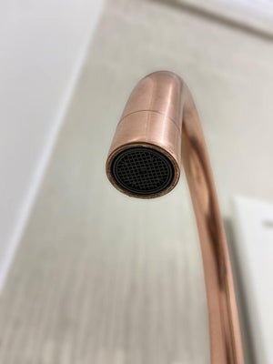 Functional Single Handle Copper Sink Fixture