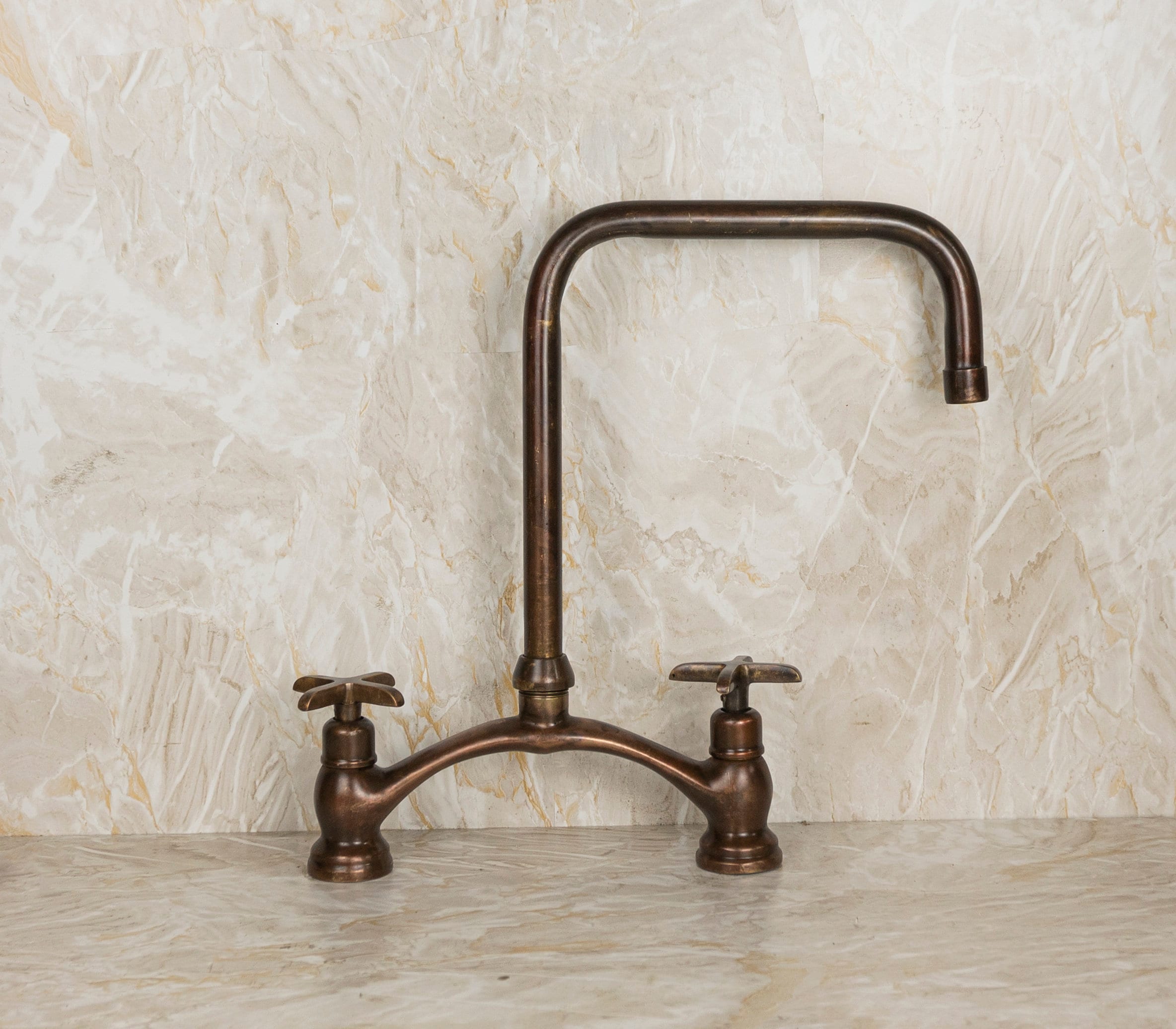 champagne bronze kitchen faucet