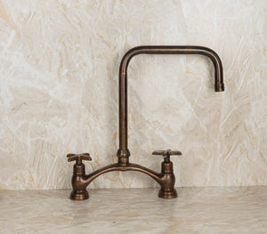 champagne bronze kitchen faucet