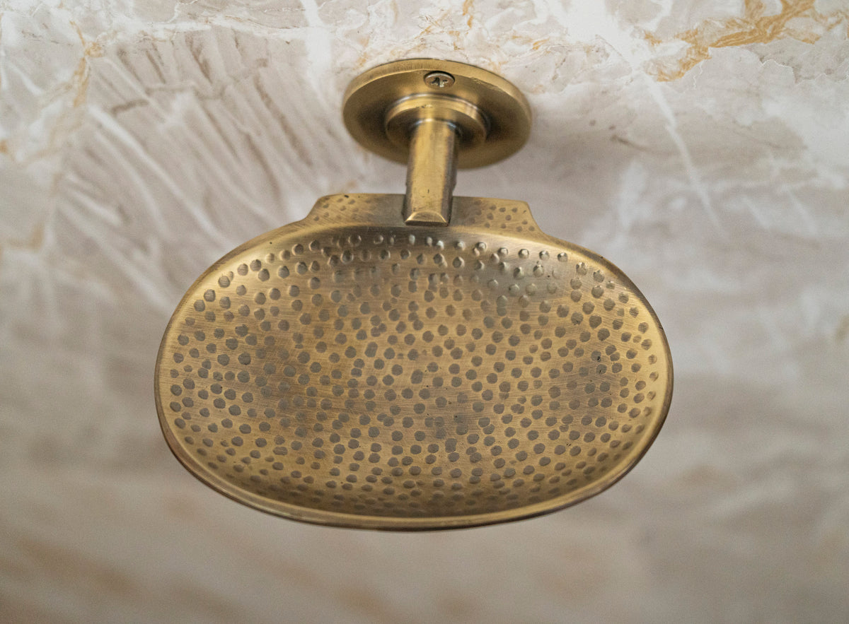 Antique Brass Wall Mounted Soap Dish - Hand-Hammered Solid Brass HolderBathroom Soap Dish: Antique Brass Wall Mounted Holder 
